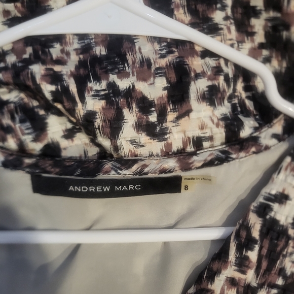 Andrew Marc Silk Cocktail Dress Size 8 Women - Picture 5 of 6